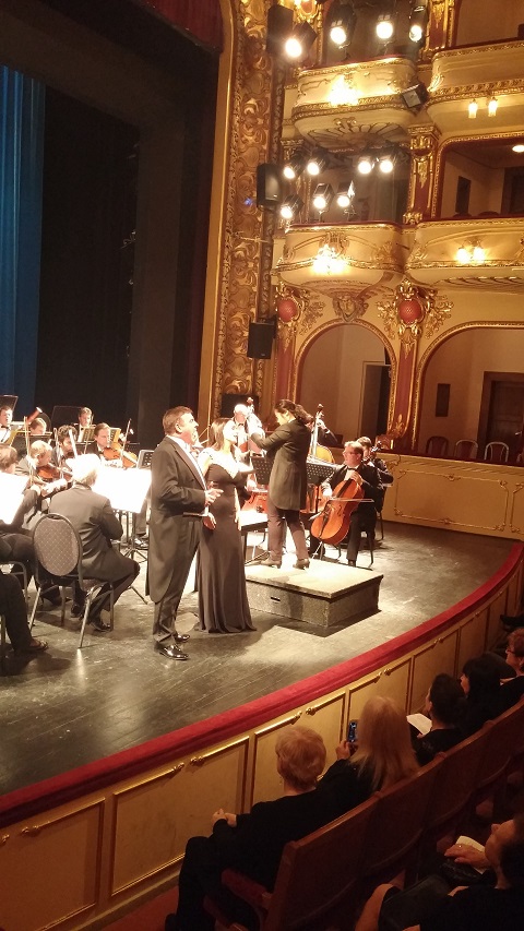 Opera Gala - conducting workshop. 2016. Czech Republic